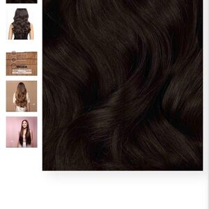 Bombay Brown Weft Hair Extensions